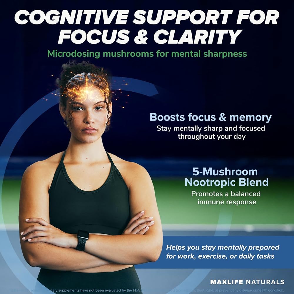 Mighty Microdose Mushroom Nootropic Blend with Lion's Mane