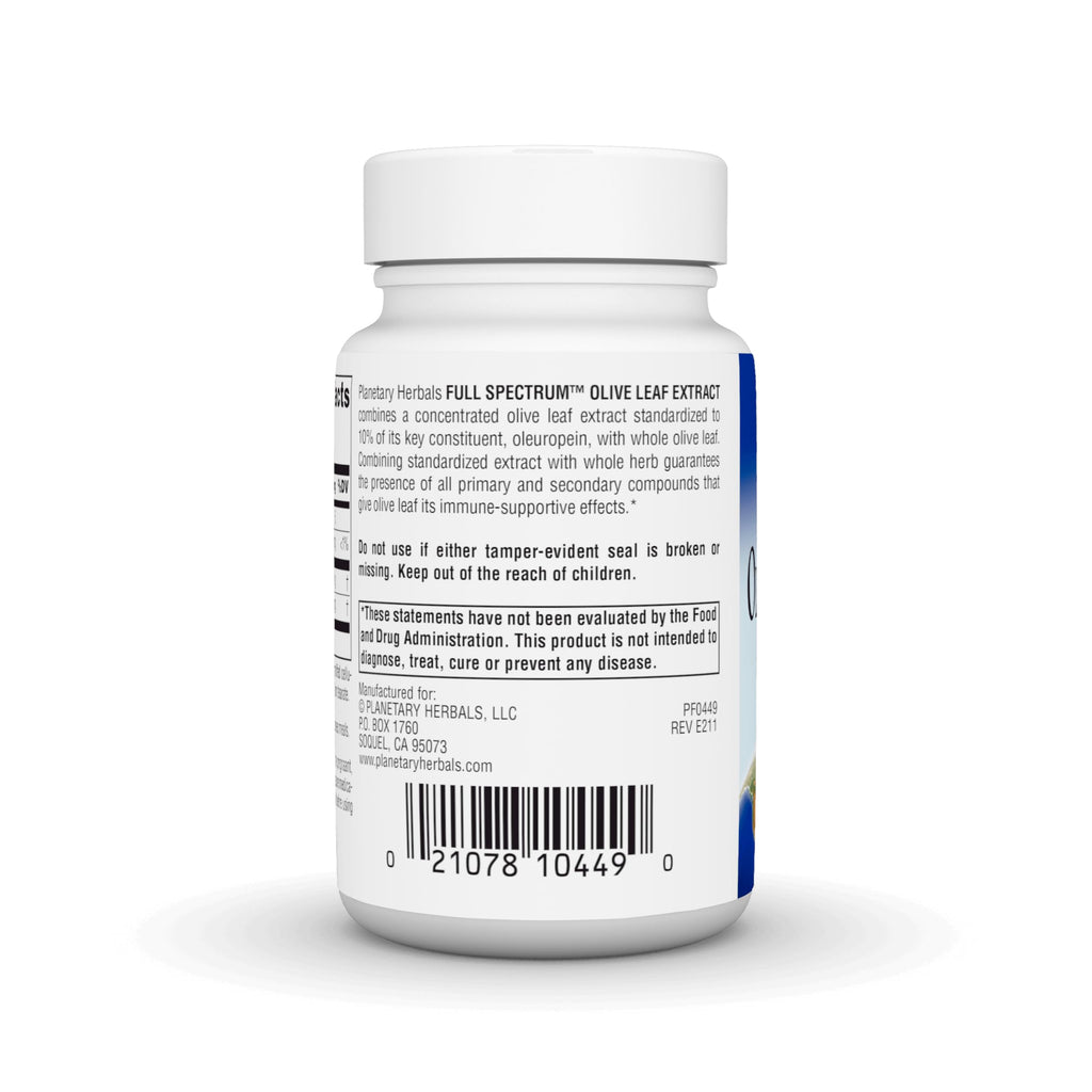 Planetary Herbals Olive Leaf Extract Tablets - 30 Count - image 3
