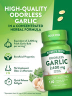 Nature's Truth Odorless Garlic 1200 mg - 360 Softgels - image 5
