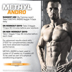 PMD Methyl Andro Hardcore Testosterone Support - 90 Capsules - image 4