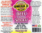 Flavored Sprays Roast Beef Omega-3 Oil for Dogs - 4 oz - image 2