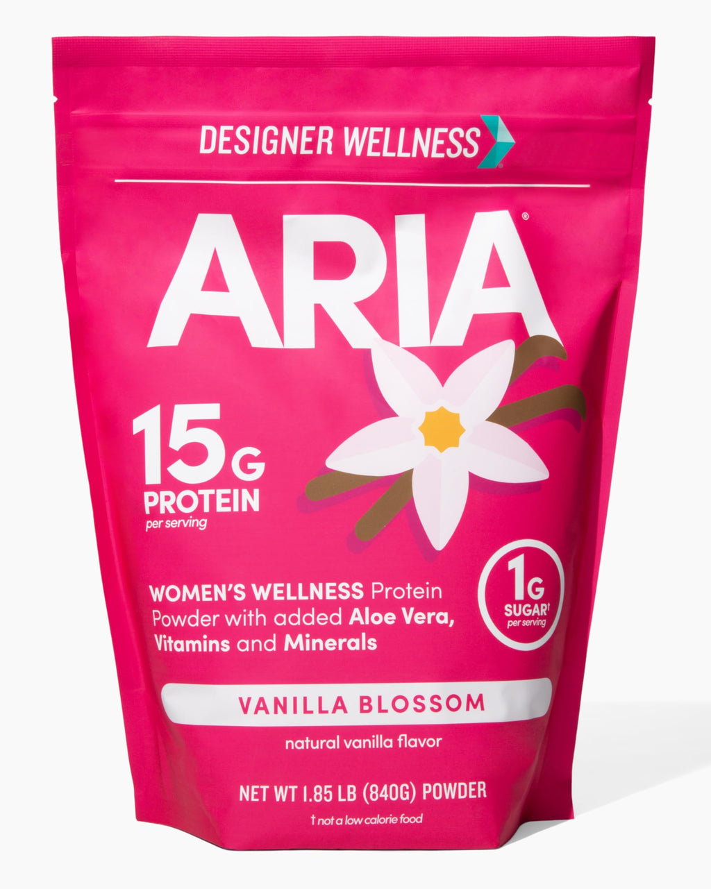 Designer Wellness Aria Women's Wellness Protein Powder Vanilla - 1.85 lb