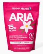Designer Wellness Aria Women's Wellness Protein Powder Vanilla - 1.85 lb