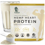 TUPAXA USDA Organic Hemp Protein Powder for Women & Men - Unflavored