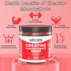 Hurdilen Creatine Monohydrate Gummies 5000mg - 140 Count - image 3