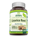 Herbal Secrets Licorice Root 450 Mg - 100 Vegetarian Capsules