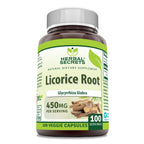 Herbal Secrets Licorice Root 450 Mg - 100 Vegetarian Capsules