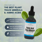 Infinite Health Labs Fulvic Acid Trace Minerals Liquid Drops - 169 Servings - image 3