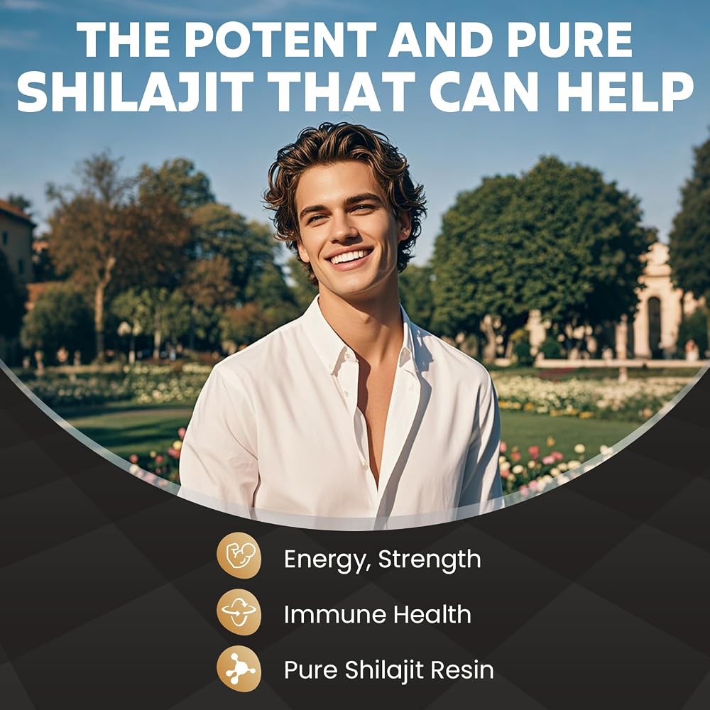 MEGNETA Shilajit Supplement for Energy & Immune Health - 100 Capsules - image 2