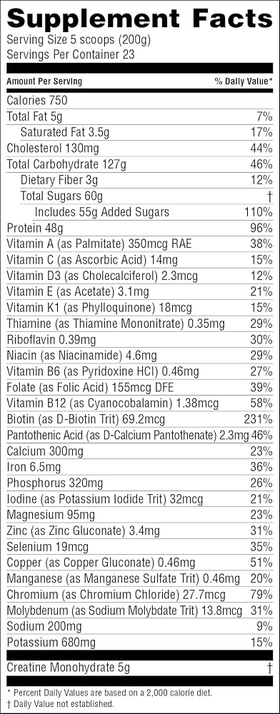 swiig Mass Chocolate Weight Gainer - 10 Pound - image 2