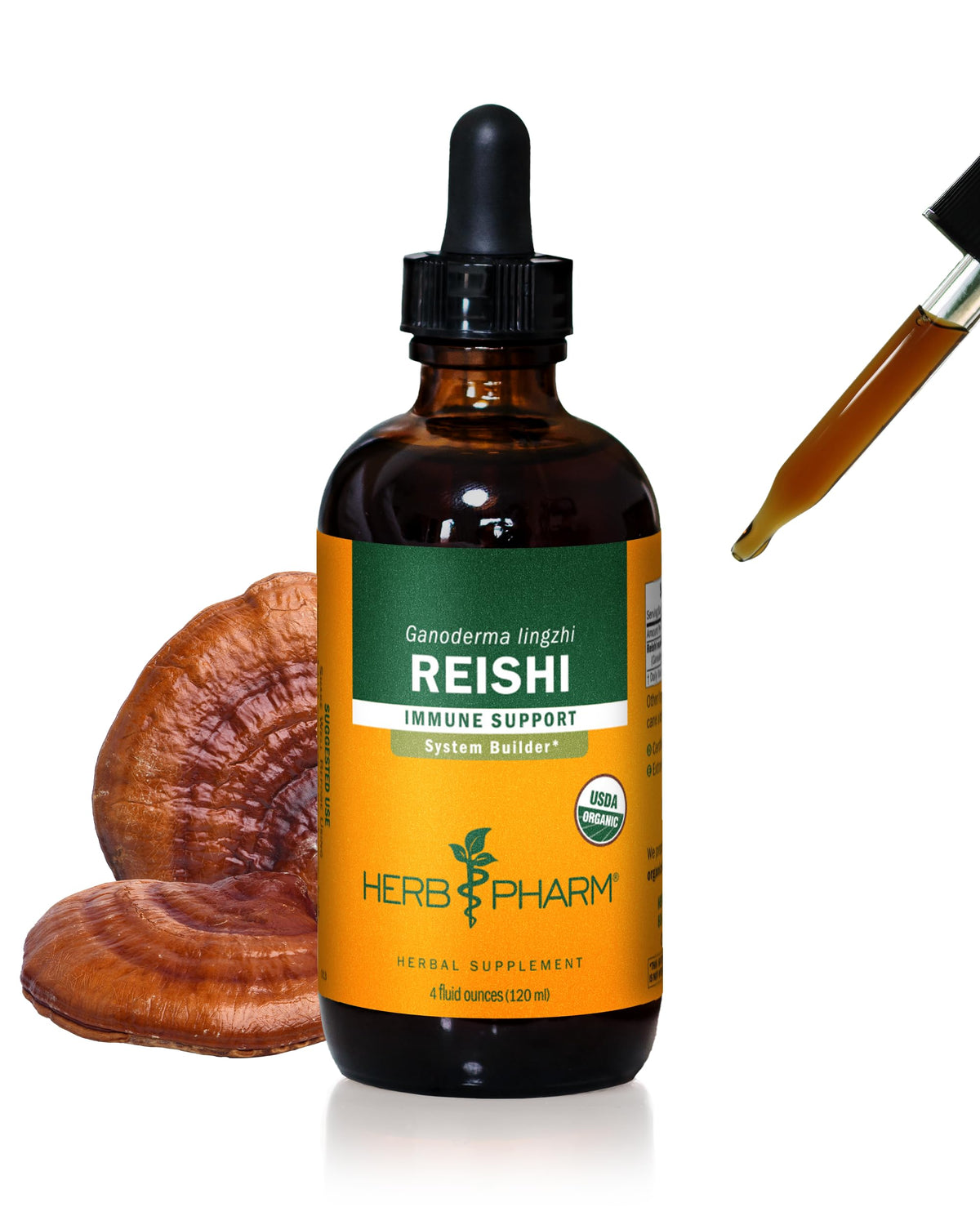 Herb Pharm Organic Red Reishi Mushroom Capsules