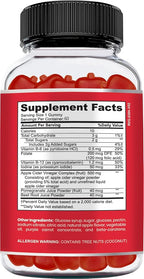 NUELATION Vegan Apple Cider Vinegar Gummies for Kids - 60 Count - image 7