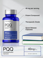 Horbäach PQQ Supplement 40 mg - 120 Capsules - image 4