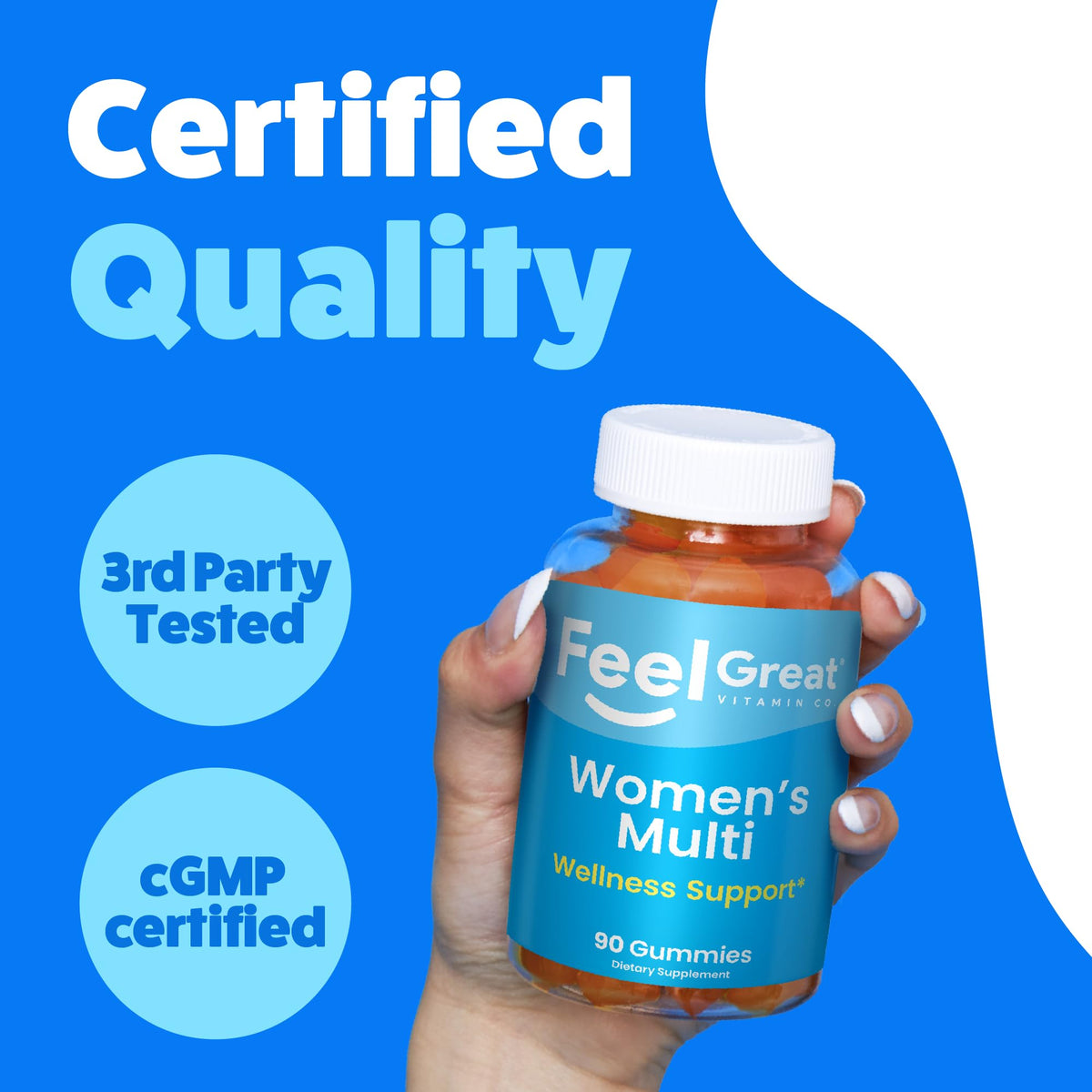 The Feel Great Vitamin Company Multivitamin Gummy for Women - 90 Gummies - image 7
