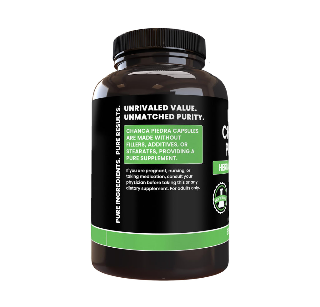 PURE ORIGINAL INGREDIENTS Chanca Piedra No Magnesium Or Rice Fillers