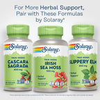 SOLARAY Cascara Sagrada 450 mg Bowel Regularity - 100 Vegetarian Capsules - image 6