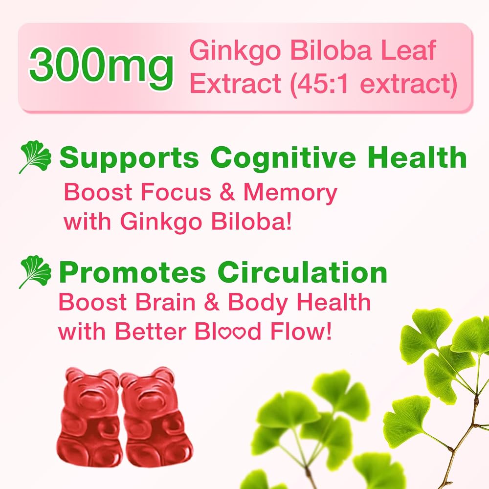 Sijigood Ginkgo Biloba Gummies
