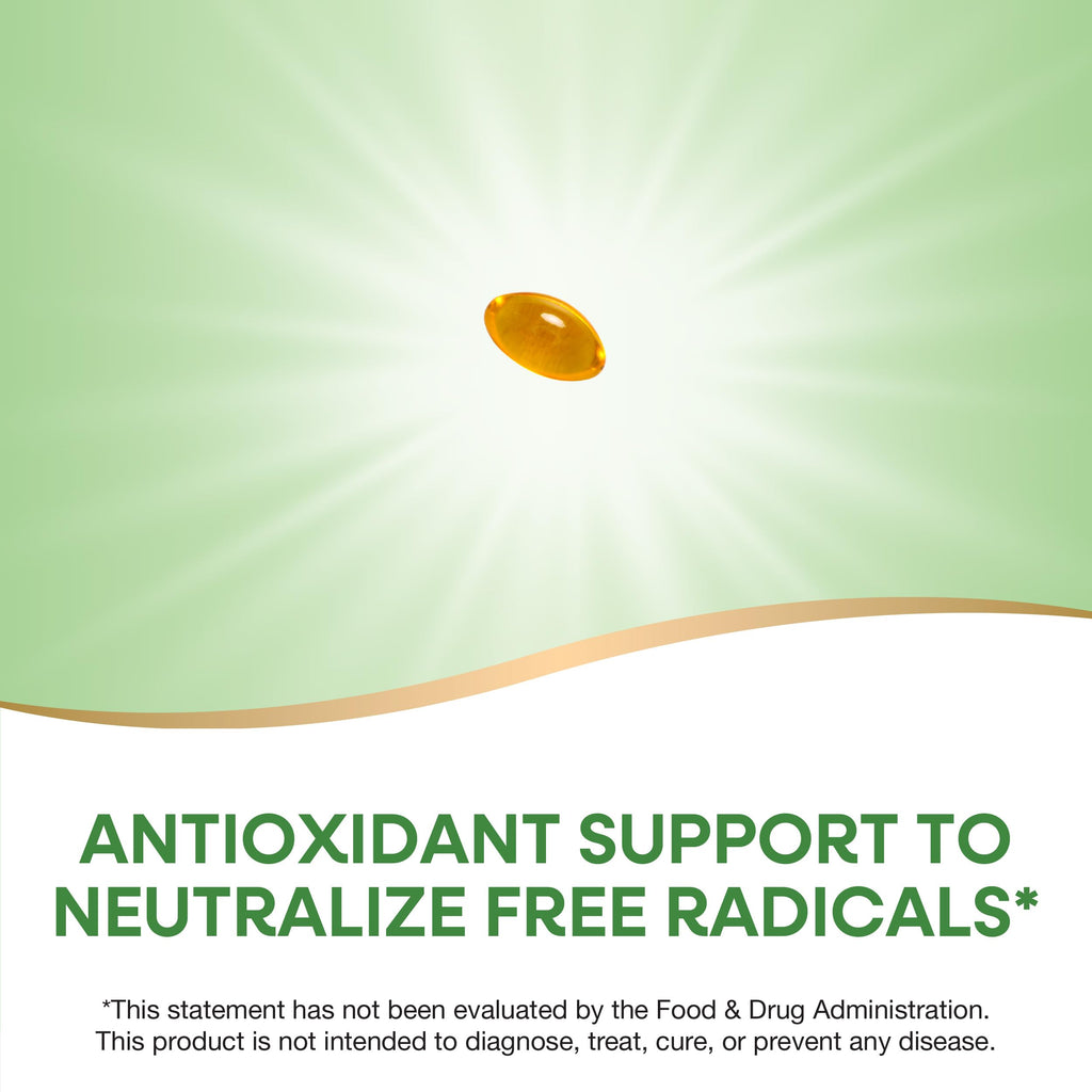 Nature's Way Vitamin E 400 IU - 200 Softgels - image 4