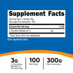 Nutricost L-Citrulline Malate 2:1 Flavored