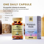 Solgar One Daily Women's Multi Multivitamin - 60 Vegetarian Capsules - image 3