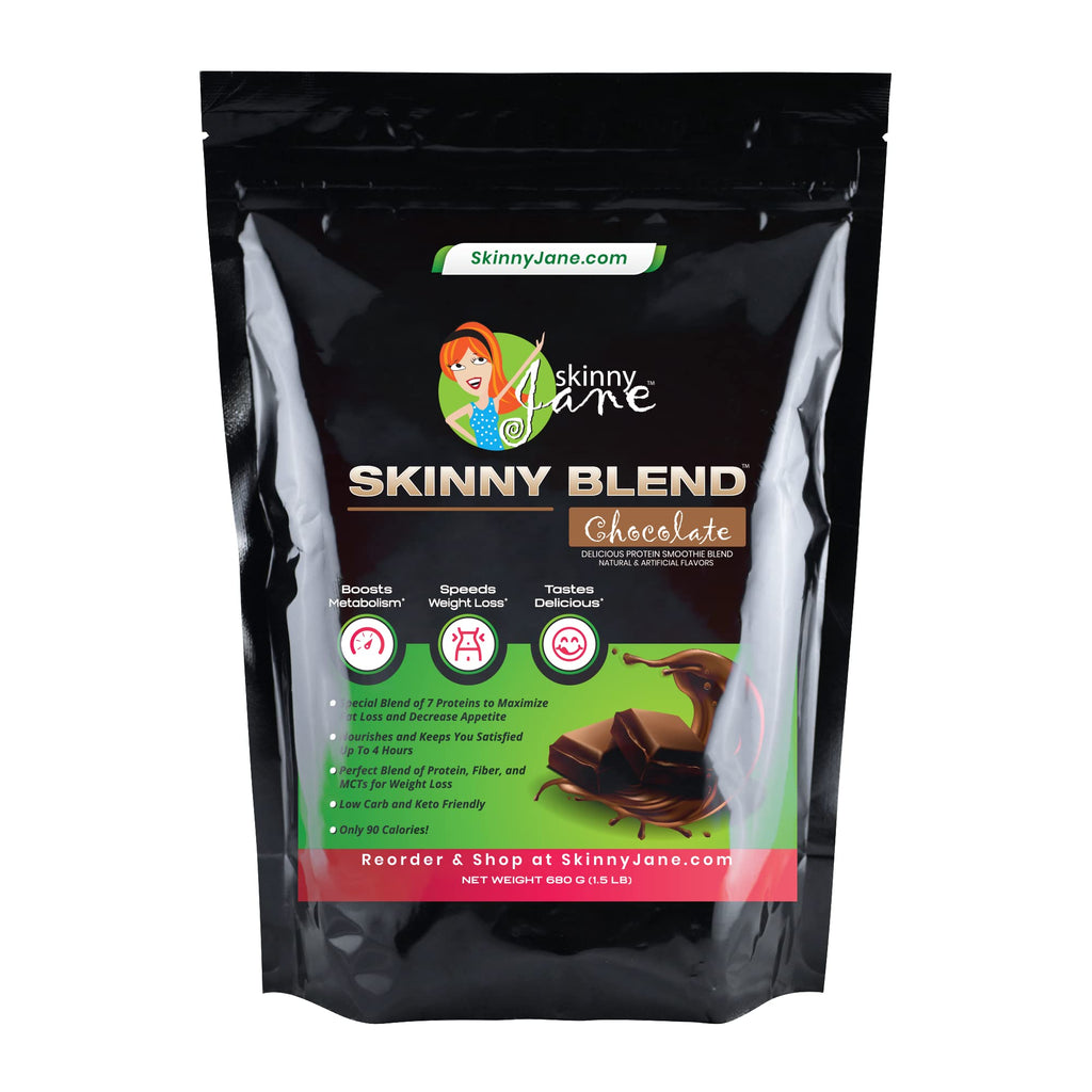 Skinny Blend - Best Tasting Protein Shake for Women, 30 Shakes per Bag