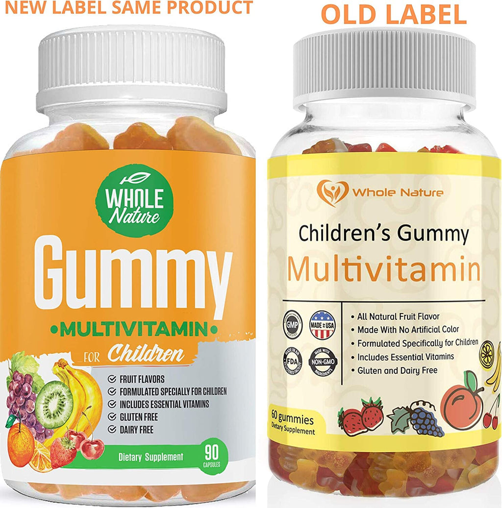 Whole Nature Kids Vitamins - Complete Daily Essentials Childrens