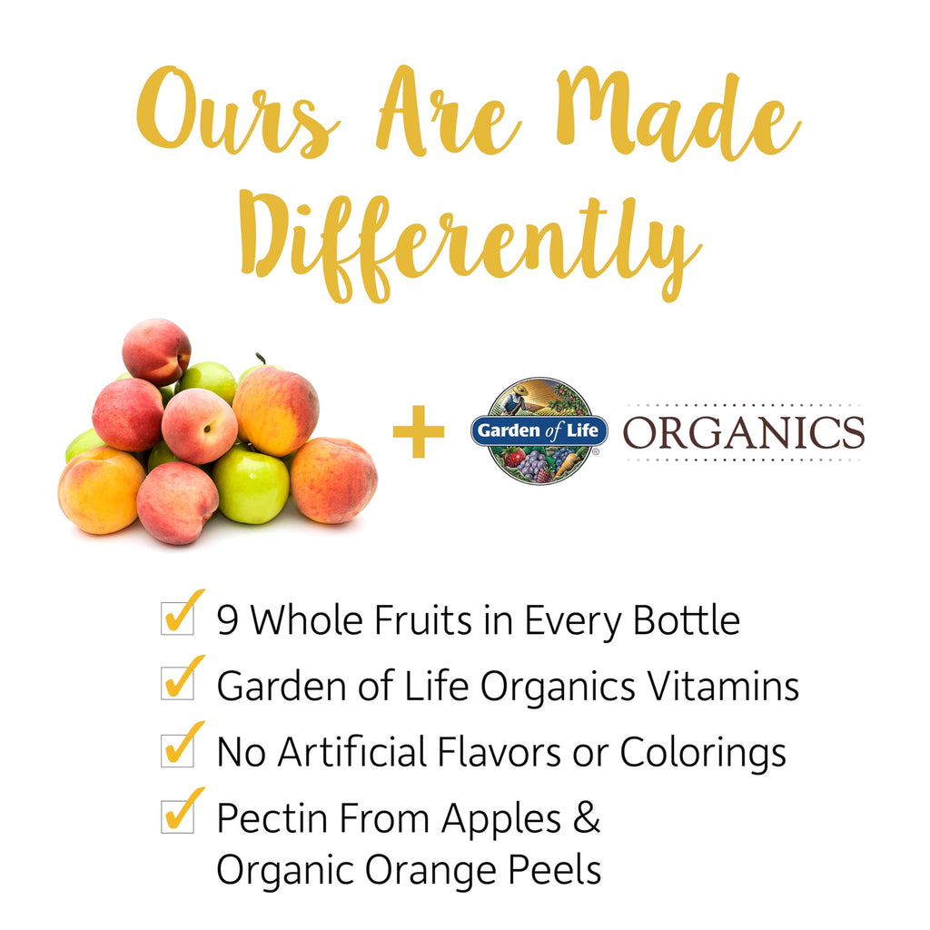 Garden of Life Organics Men's Multivitamin Gummies, Berry - 120 Gummies - image 2