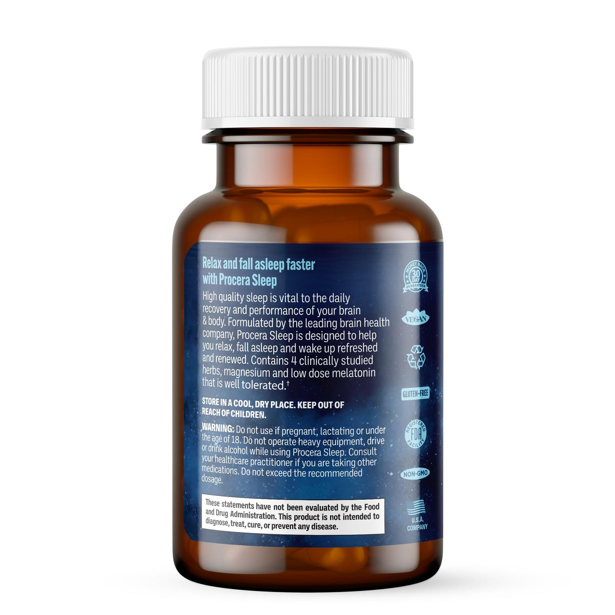 Procera Sleep Natural Sleep Support - 60 Capsules - image 2