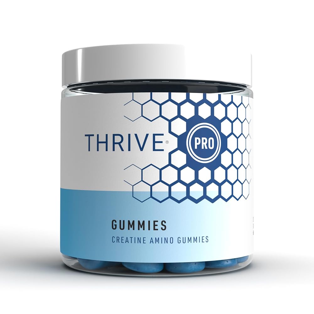 Le-Vel Thrive PRO Creatine Gummies for Muscle Recovery - 60 Count