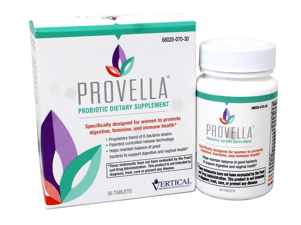 Provella Probiotic Supplement for Women - 30 Tablets