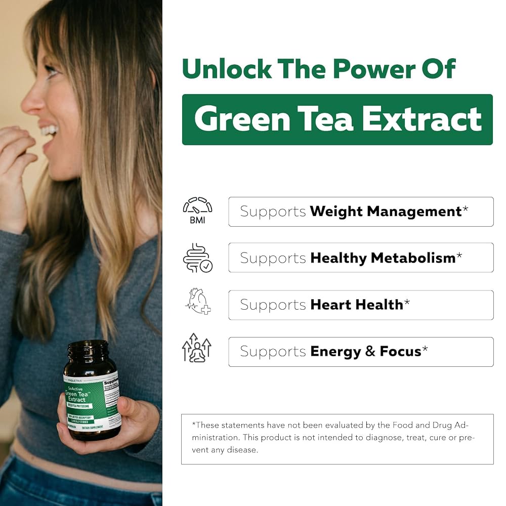 Triquetra Health SoActive Green Tea Extract - 60 Capsules - image 4