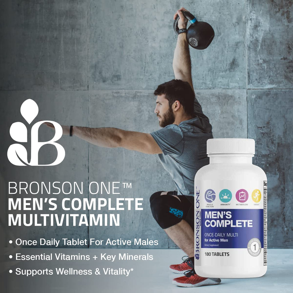 Bronson ONE Daily Complete Multivitamin Multimineral Once-Daily Multi