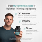 PEAK VITALS DHT Blocker Hair Growth Formula - 90 Capsules - image 5