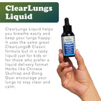 RidgeCrest Herbals ClearLungs Liquid Lung Support - 2 fl oz - image 5