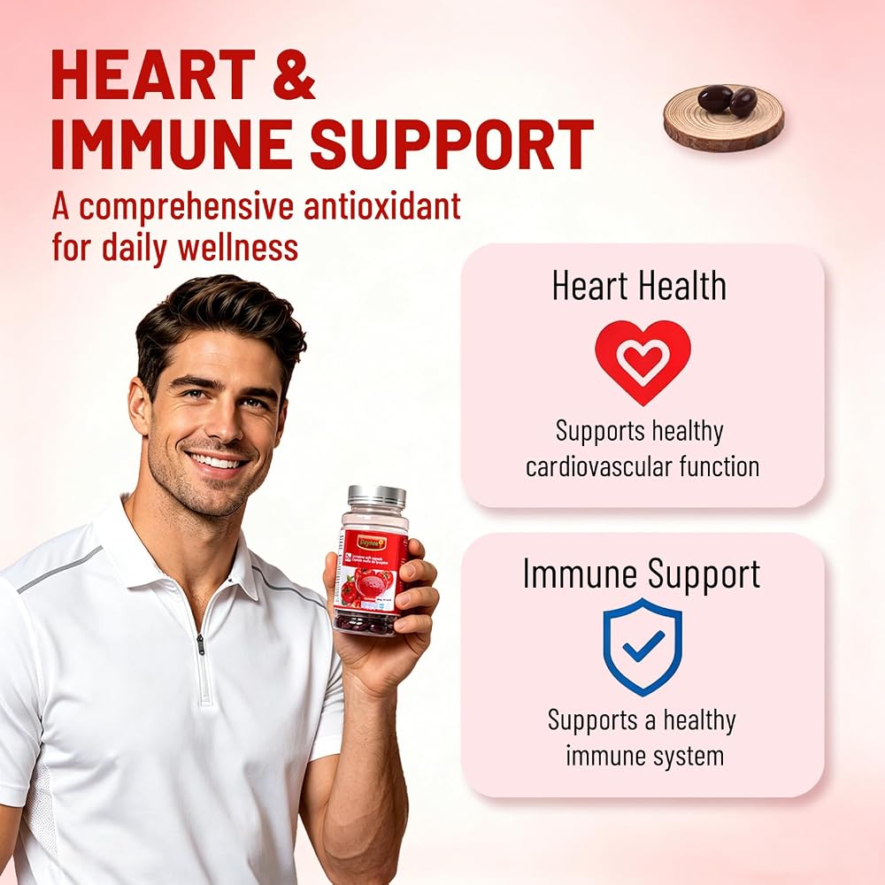 AIHIYO Lycopene 500mg Softgels for Prostate & Heart Health - 100 Softgels - image 5