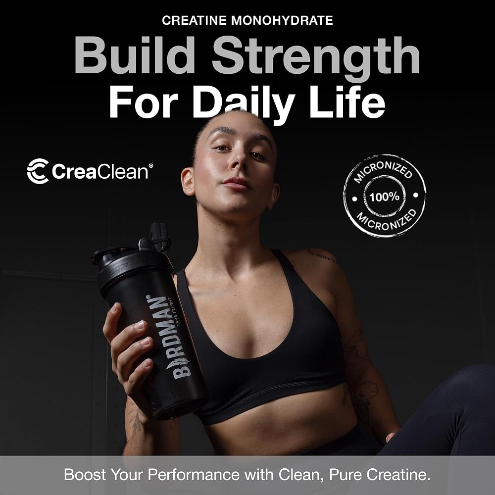 BIRDMAN Micronized Creatine Monohydrate Powder - 80 Servings - image 2
