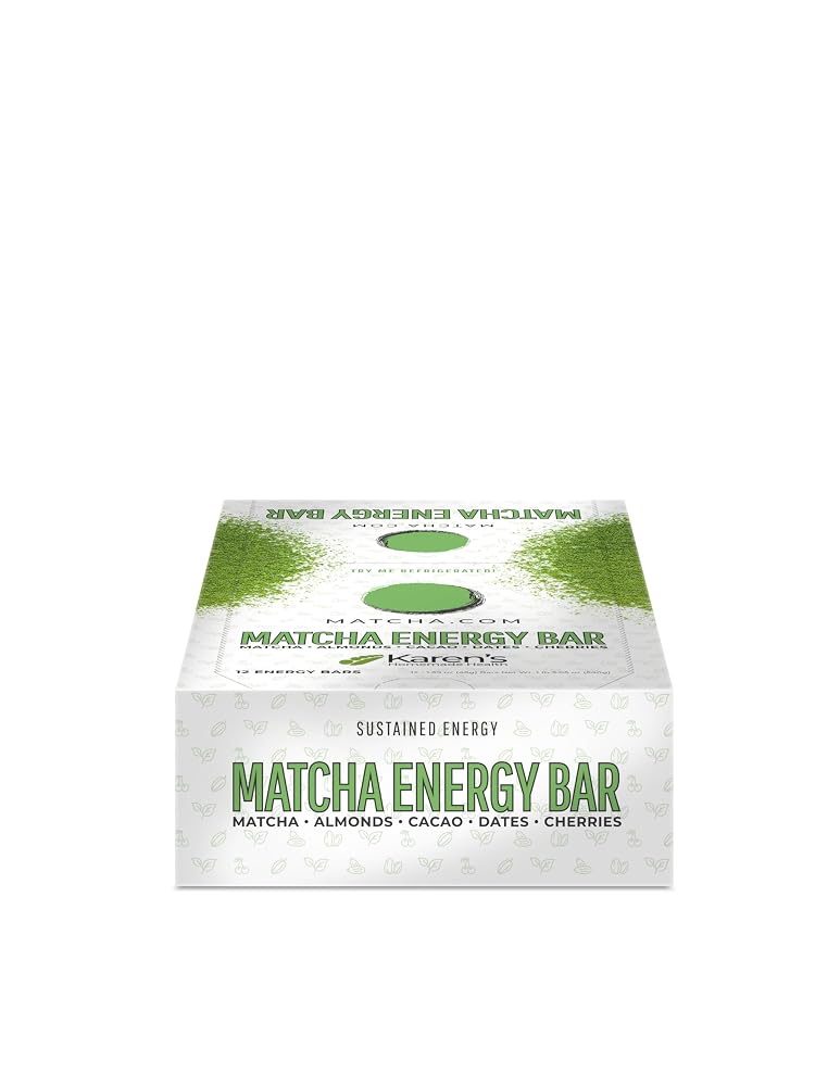 Karen's Homemade Health Matcha Energy Bar - 12 Bars - image 4