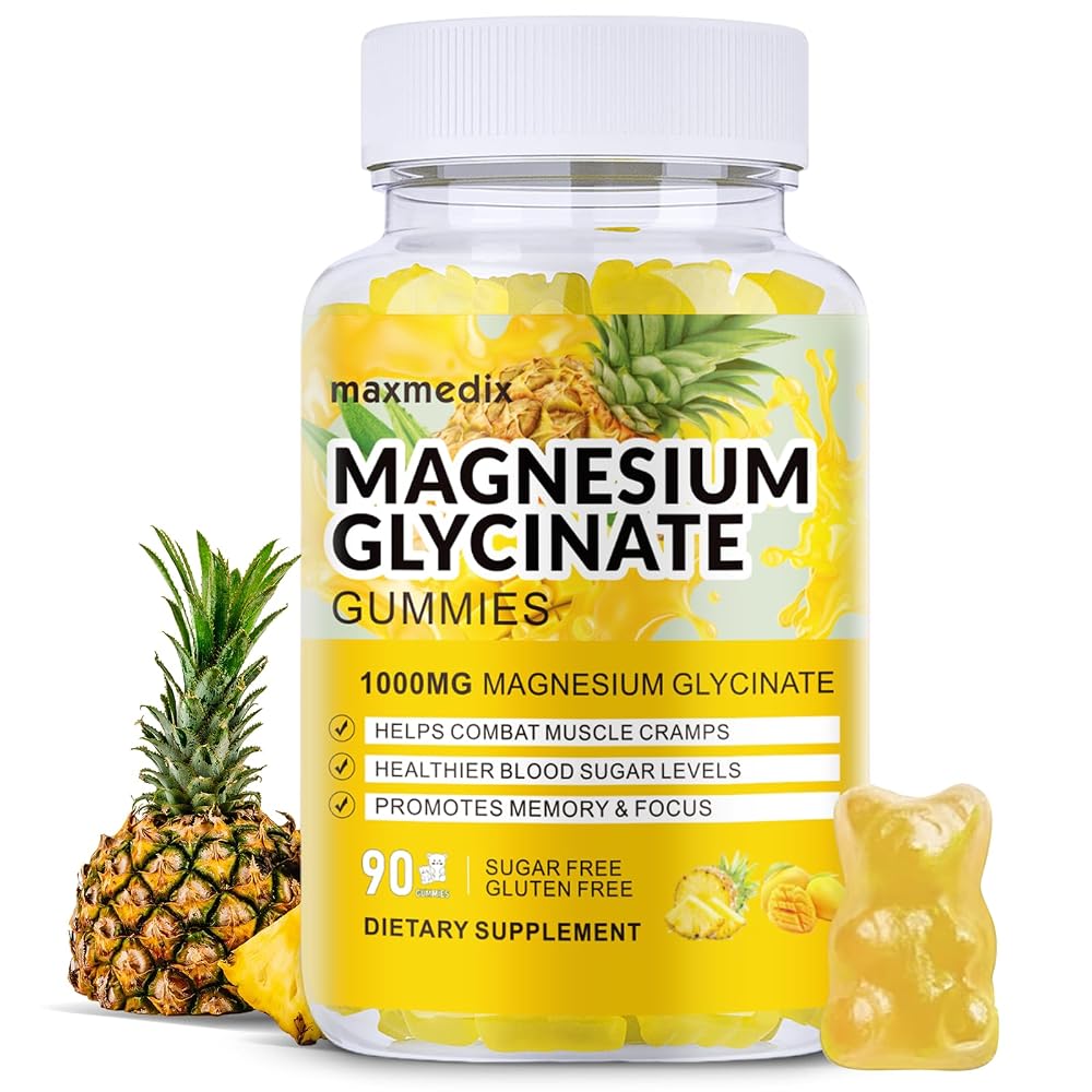 maxmedix Magnesium Glycinate Gummies 1000mg