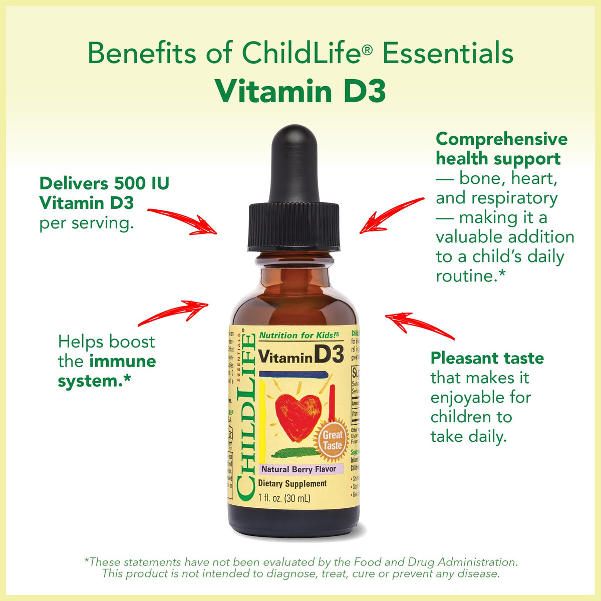 CHILDLIFE ESSENTIALS Vitamin D3