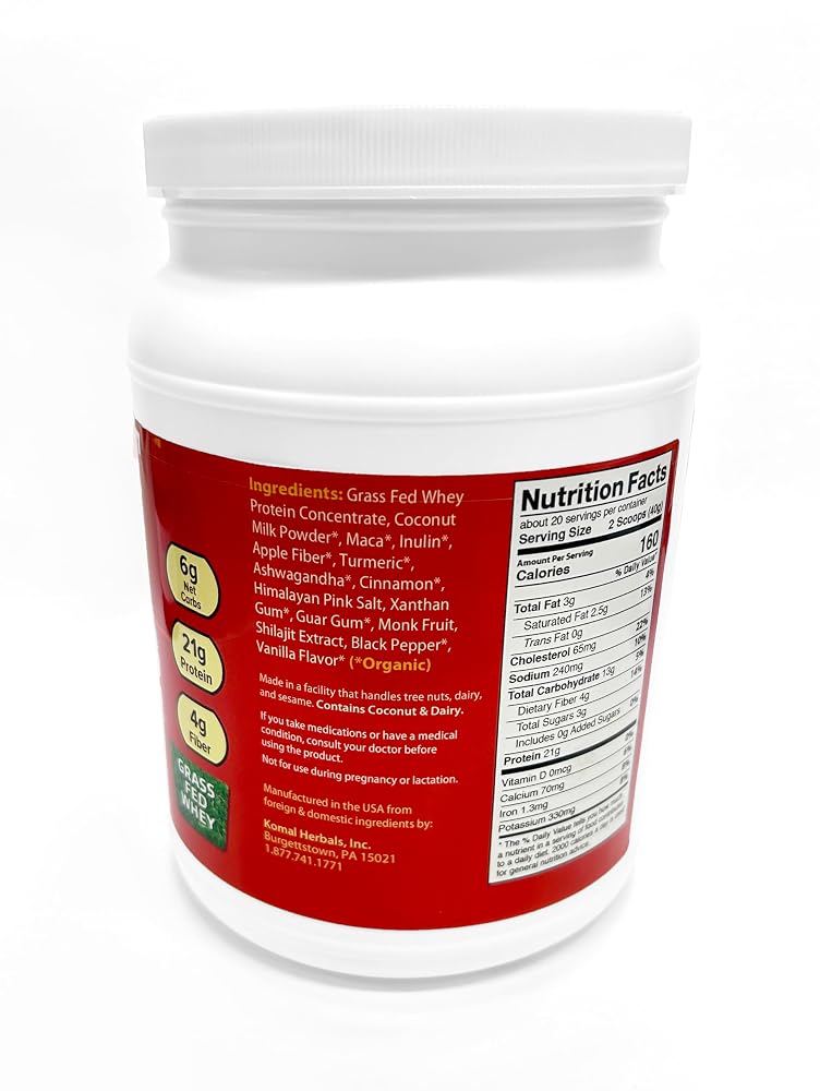 PRAAS Golden-T Whey Protein Vanilla - 800g - image 4