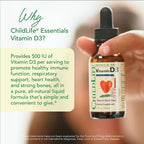 ChildLife Essentials Baby Vitamin D3 Drops Berry - 3 Fl Oz - image 3