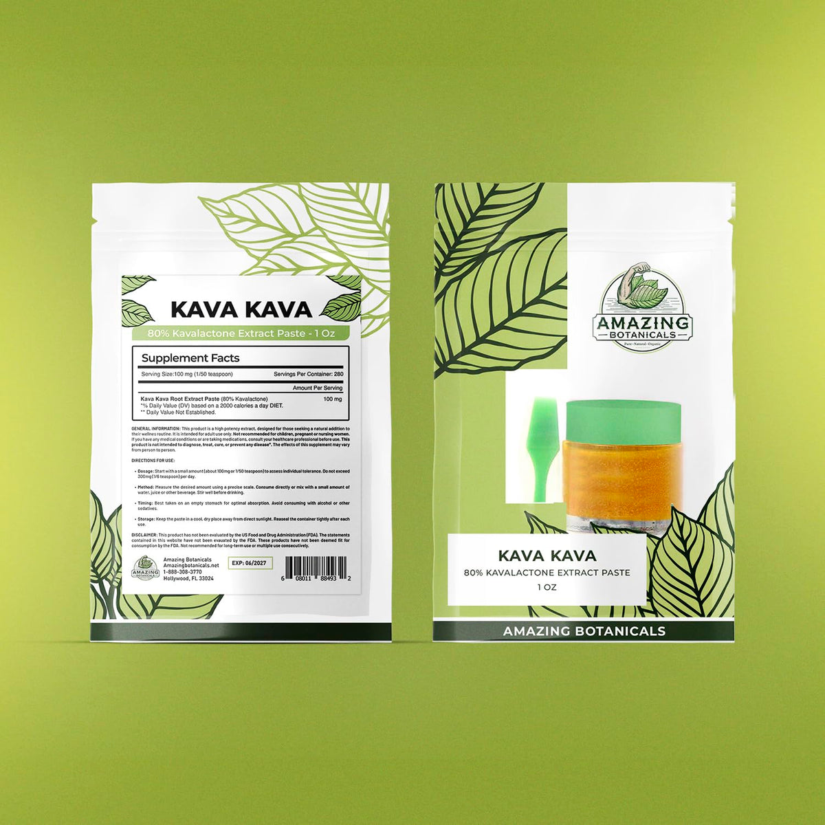 Amazing Botanicals Kava Kava 80% Kavalactone Extract Paste - 1 oz - image 4