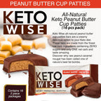Keto Wise Fat Bombs - Made with Chocolate containing MCT Oil - Low Fat