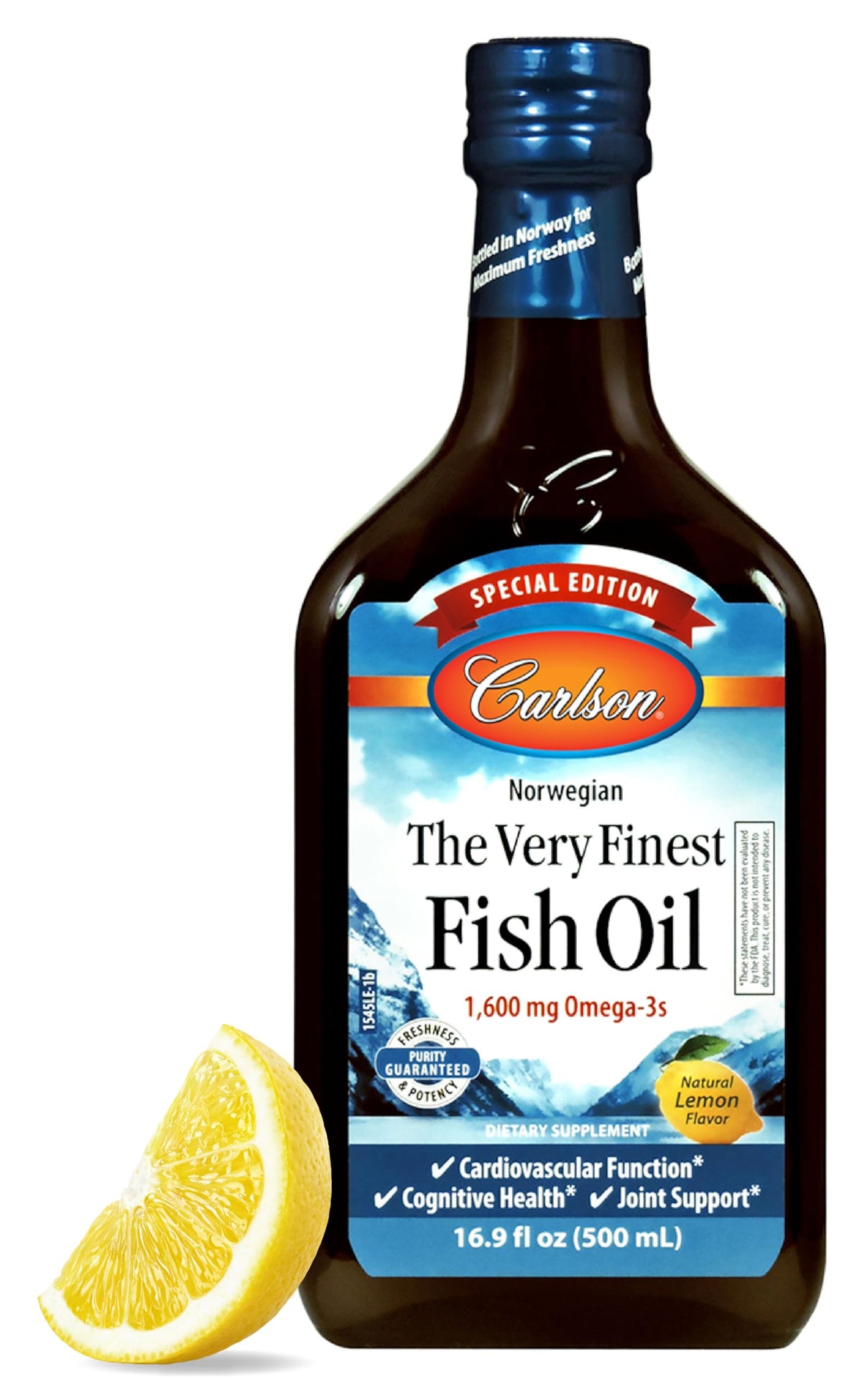 Carlson The Very Finest Fish Oil Liquid - 500 mL