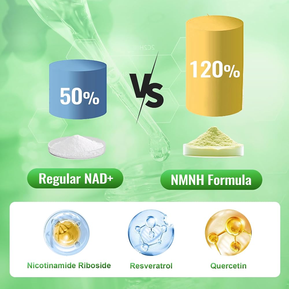 Ashenutri NMNH Supplement NAD+ Support - 120 Capsules - image 4