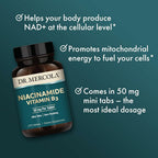 Dr. Mercola Niacinamide Vitamin B3 50 mg - 270 Tablets - image 5