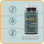 BiotaxX Taxifolin Vitamin D3 Antioxidant & Bone Health - 60 Vegan Capsules - image 5