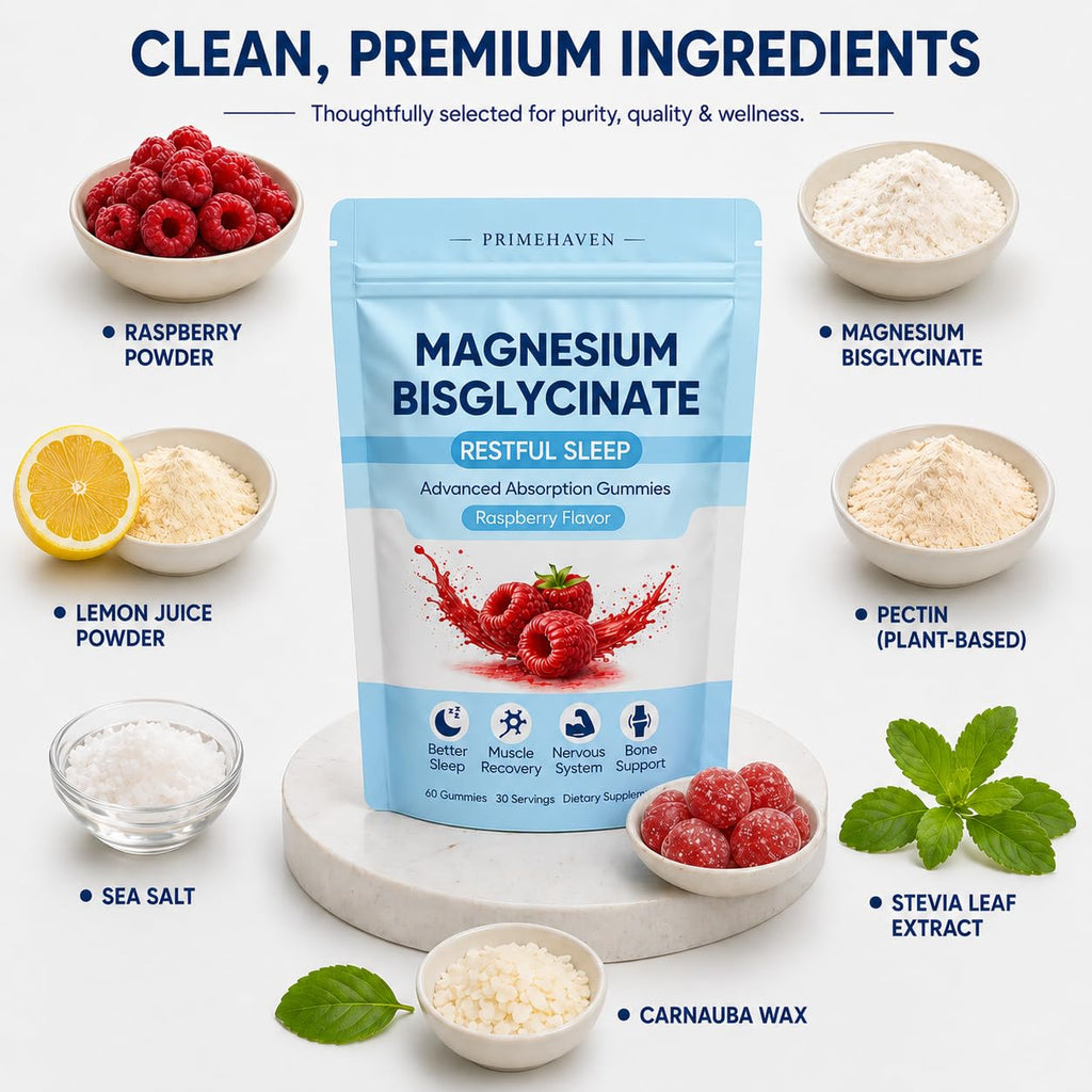 ZRRTXV Magnesium Bisglycinate Gummies - 60 Gummies - image 3