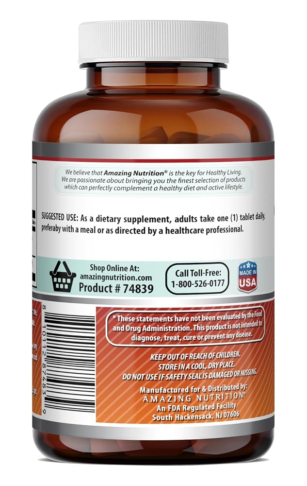 Amazing Formulas Folic Acid (Vitamin B9) 400 mcg