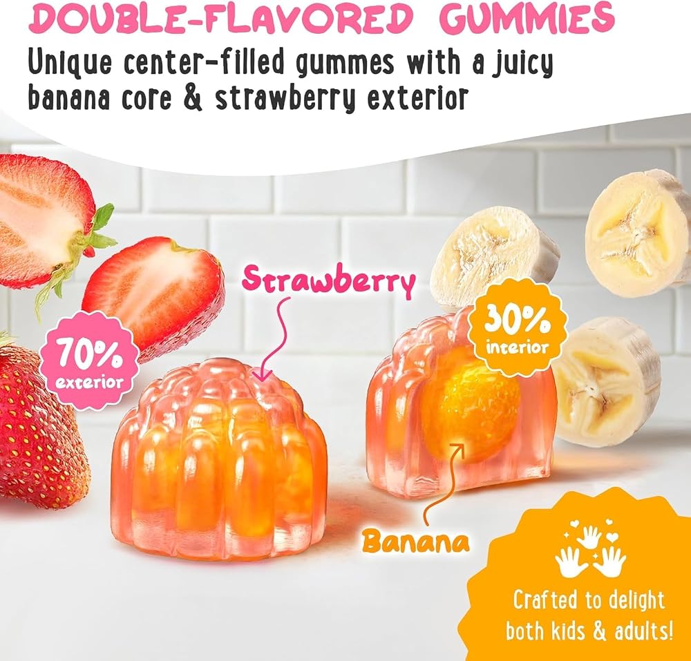 OH MY CHEWY Center-Filled Magnesium Glycinate Gummies - High